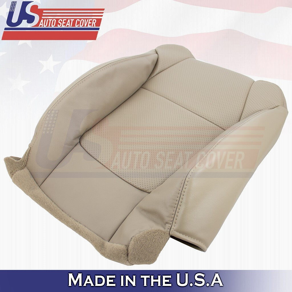 2001 2002 2003 For Acura CL Type-S Driver Top Leather w/ Vinyl Perf Cover Tan