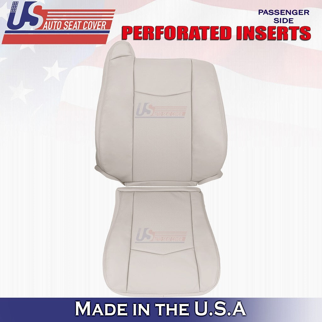 2004 to 2009 For Cadillac SRX Passenger Side Top Bottom Leather Cover Shale Tan
