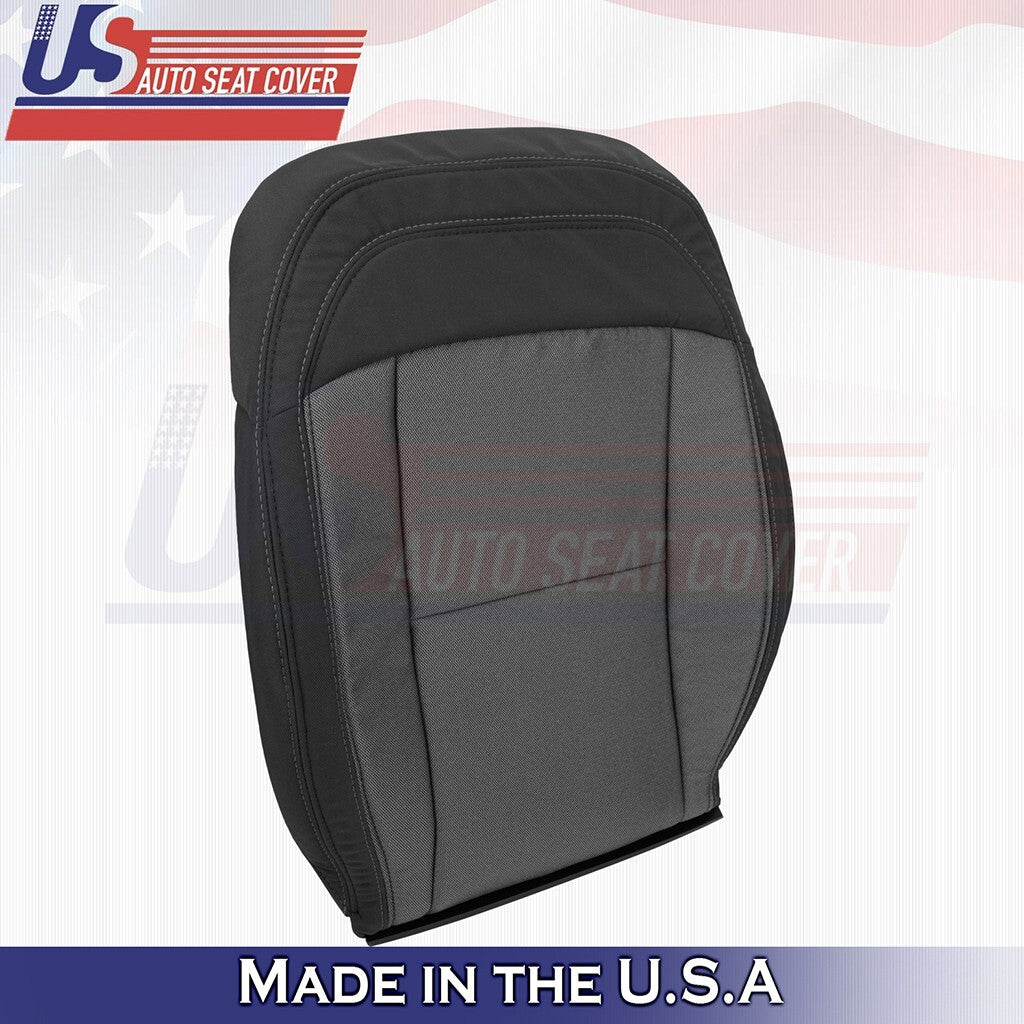 2014 - 2024 Fits Dodge Ram ProMaster Driver & Passenger Uppers Cloth Cover Gray