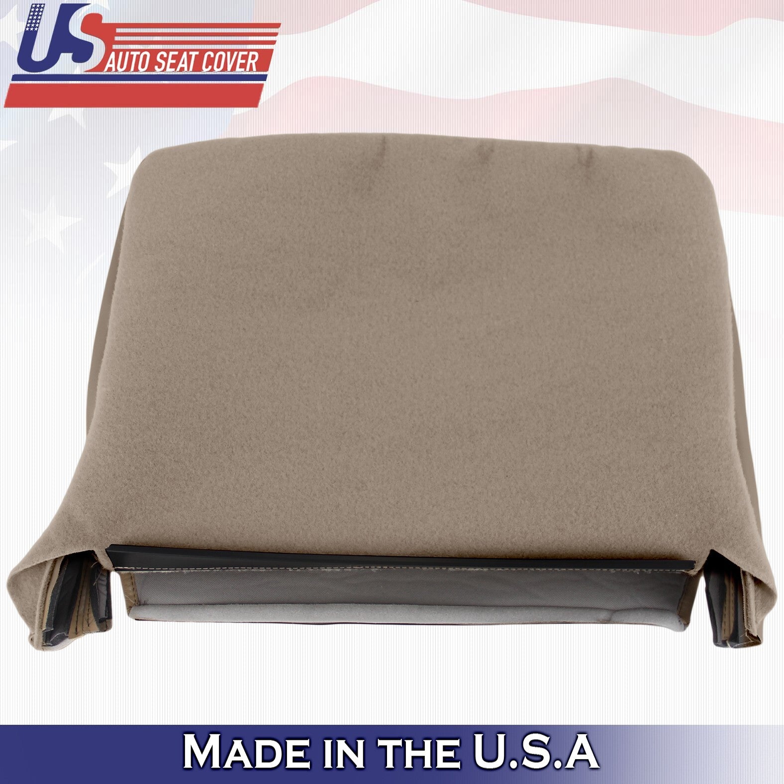 2011 to 2016 For Ford F550 Rear Driver & Passenger 2x Bottom Leather Covers Tan