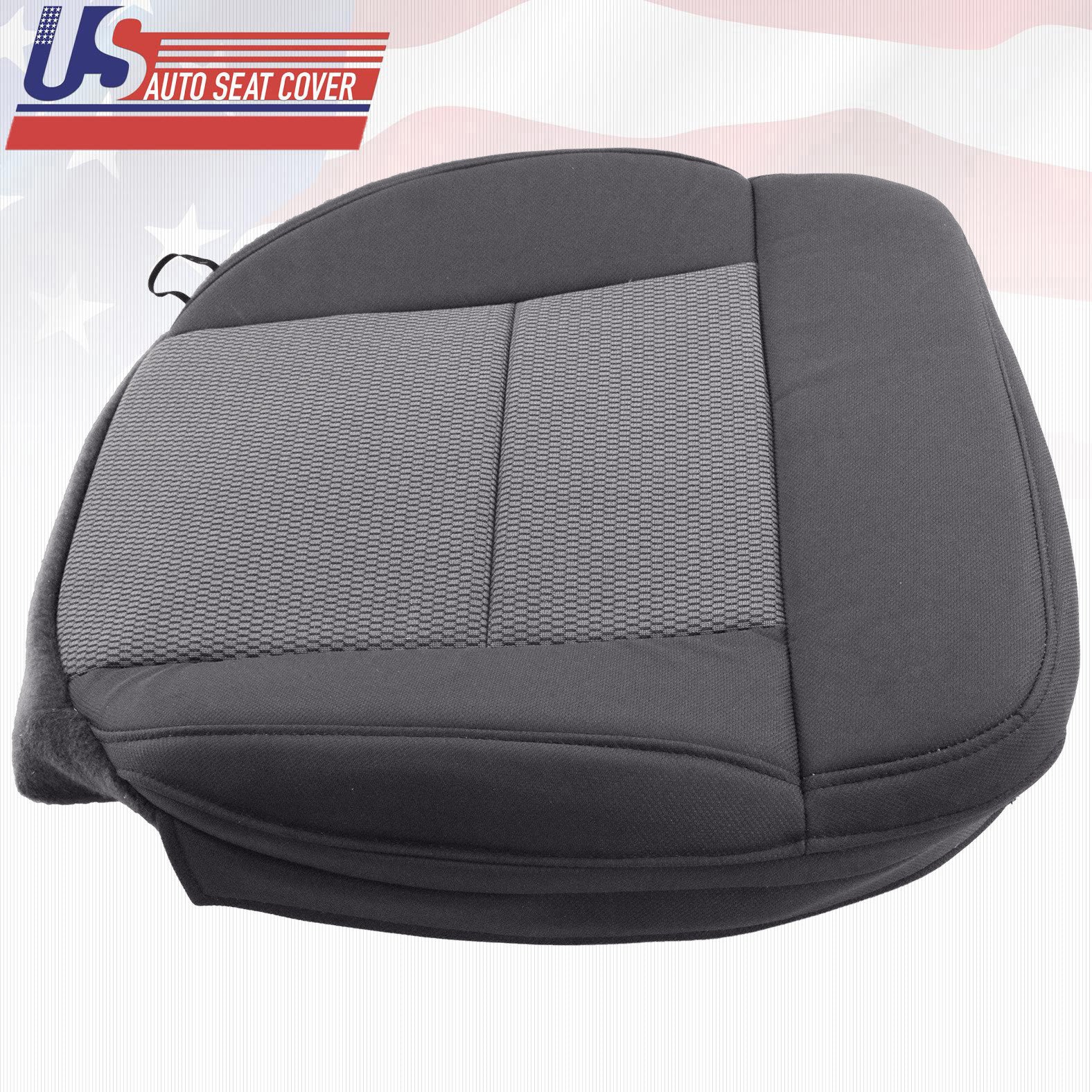 2004 2005 2006 Ford F150 XLT Driver-Passenger Bottom Cloth Seat Cover Dark Gray