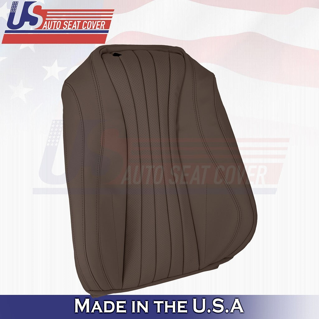 2017 to 2020 For Mercedes Benz E300 Driver Top& Bottom Synth Leather Cover Brown