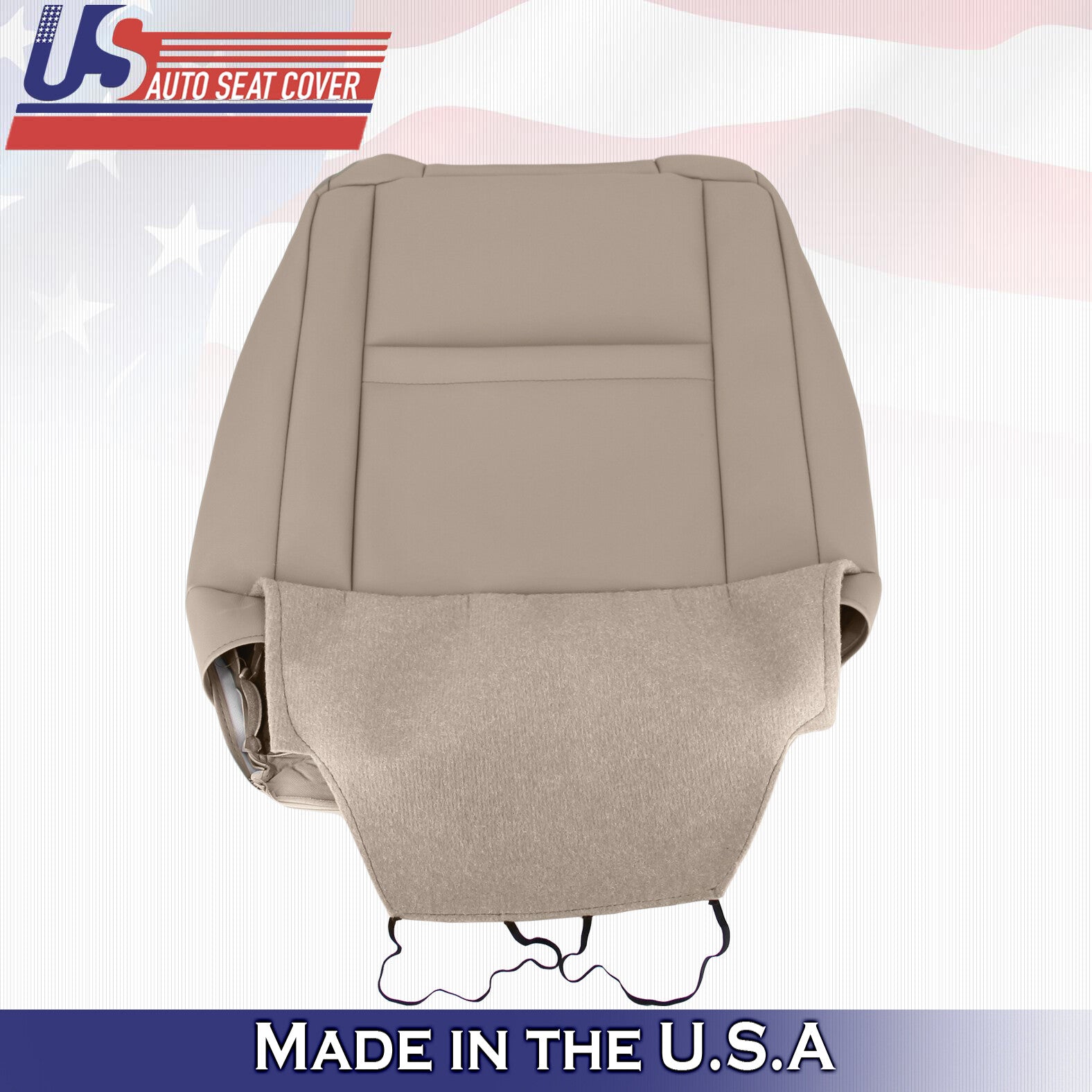 2009 2010 2011 2012 For Dodge Ram Laramie Driver Side Top Leather Cover Tan