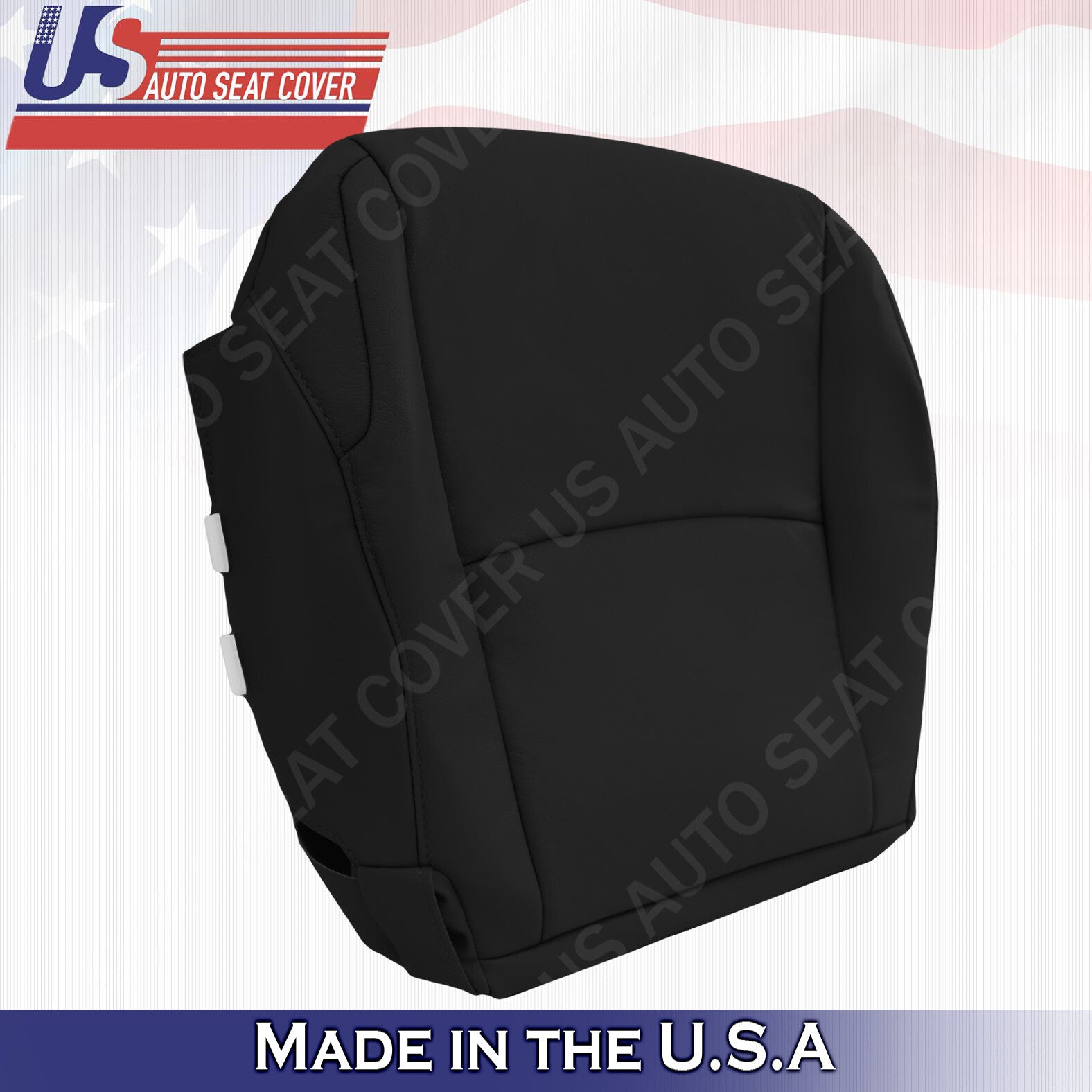 Driver & Passenger Bottoms Leather Covers Black Fits Toyota 4Runner 2010 to 2014