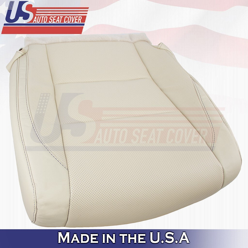 2014 to 2019 For Toyota Highlander Passenger Bottom Vinyl w/Perf Cover Tan