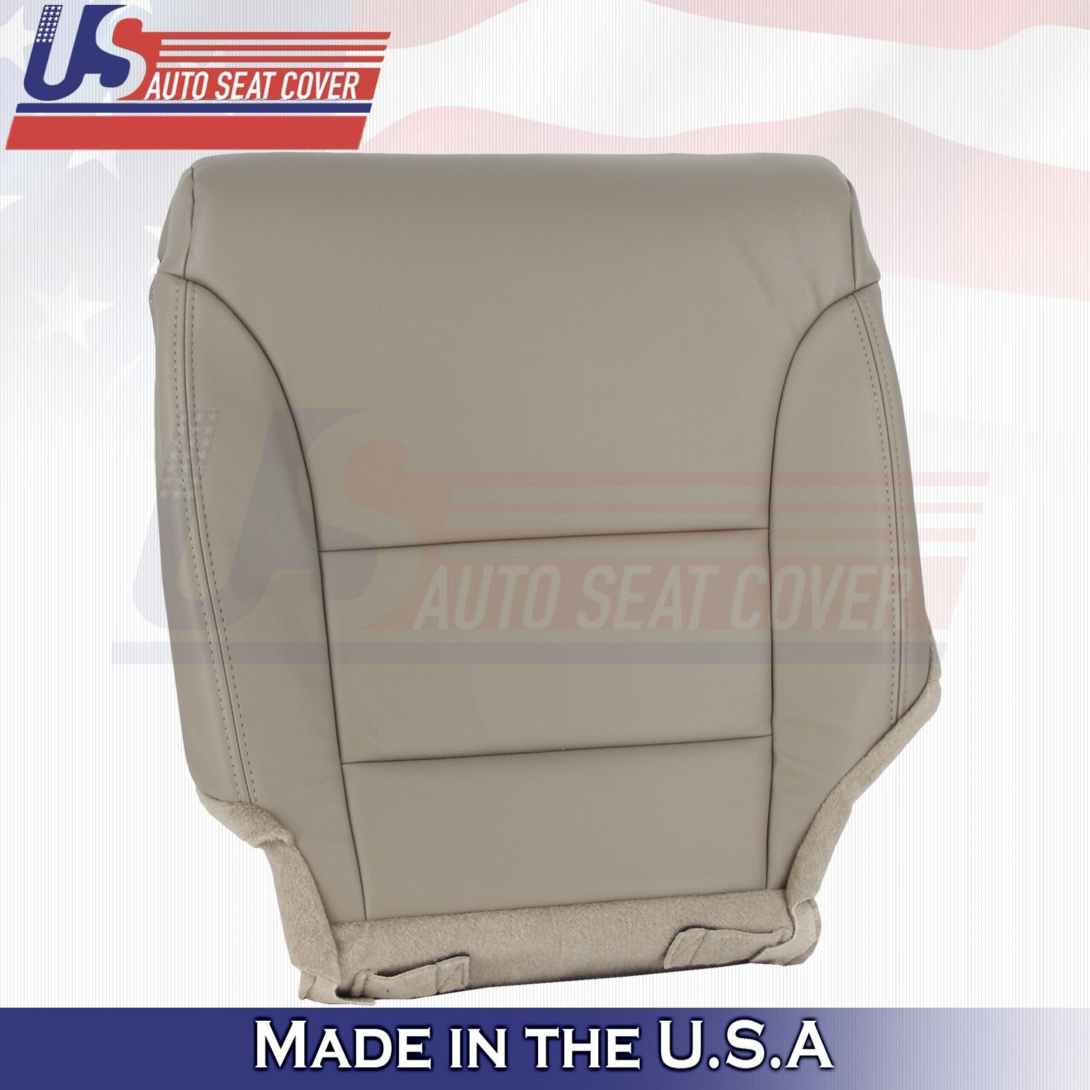 2012 to 2016 FITS Honda CR-V Driver & Passenger Bottoms Leather Cover Tan