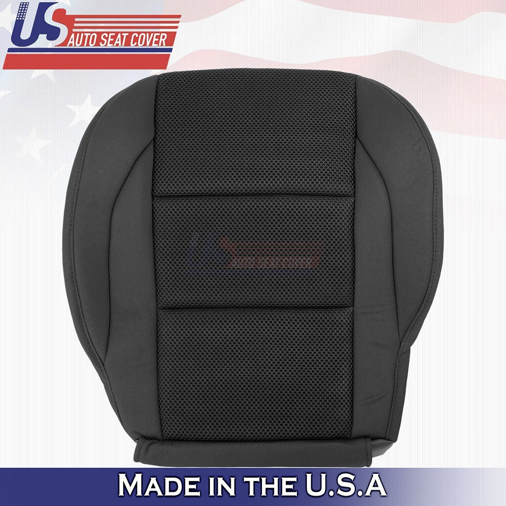 For 2007 to 2015 Nissan Armada Driver Left bottom Cloth seat cover BLACK