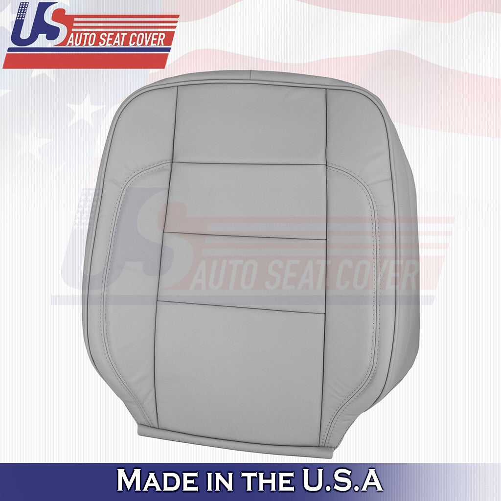 1998 to 2005 Fits Lexus GS300 Passenger Bottom & Top Leather Seat Cover Gray