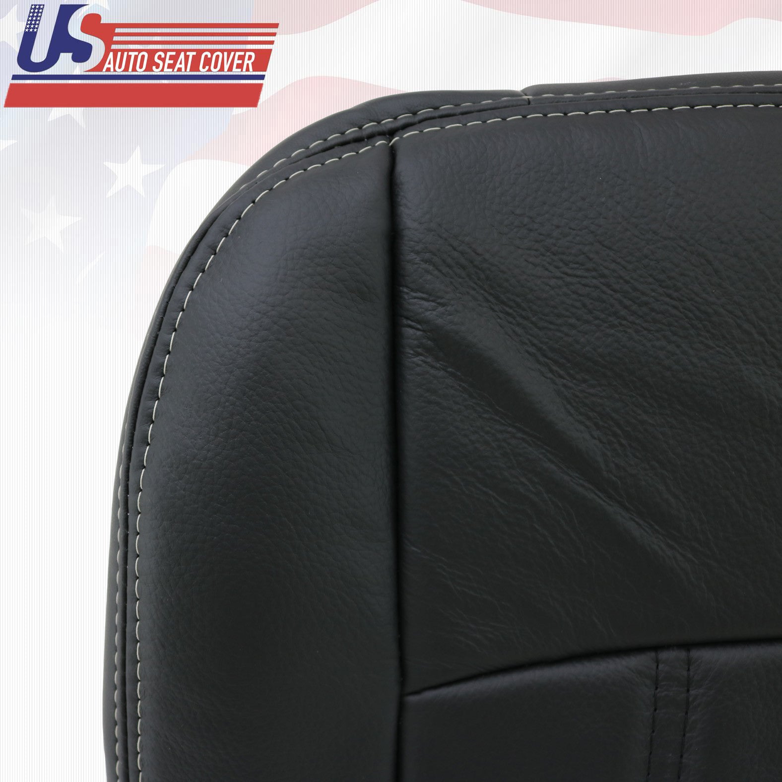 2009-2012 Fits Dodge Ram Laramie 1500 Bucket Seat Dark Slate Leather Cover