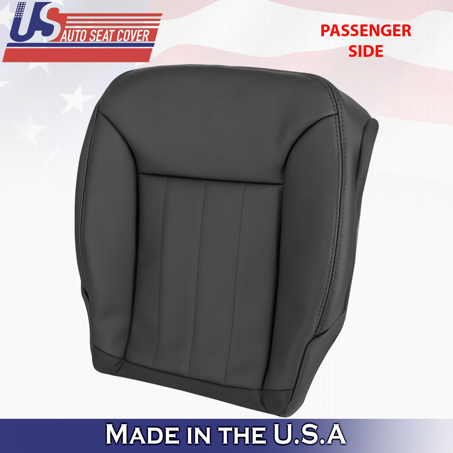2006 to 2008 For Mercedes Benz ML350 Driver Passenger Bottom Leather Covers BLK