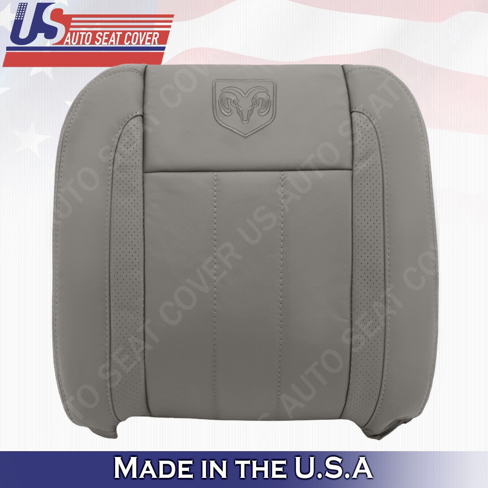 RIGHT TOP LEATHER Seat Covers Khaki 2006 2007 2008 2009 For Dodge Ram Laramie