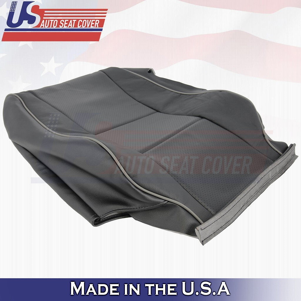2001 to 2005 Fits Lexus IS300 Driver Bottom & Top Leather Seat Cover Black
