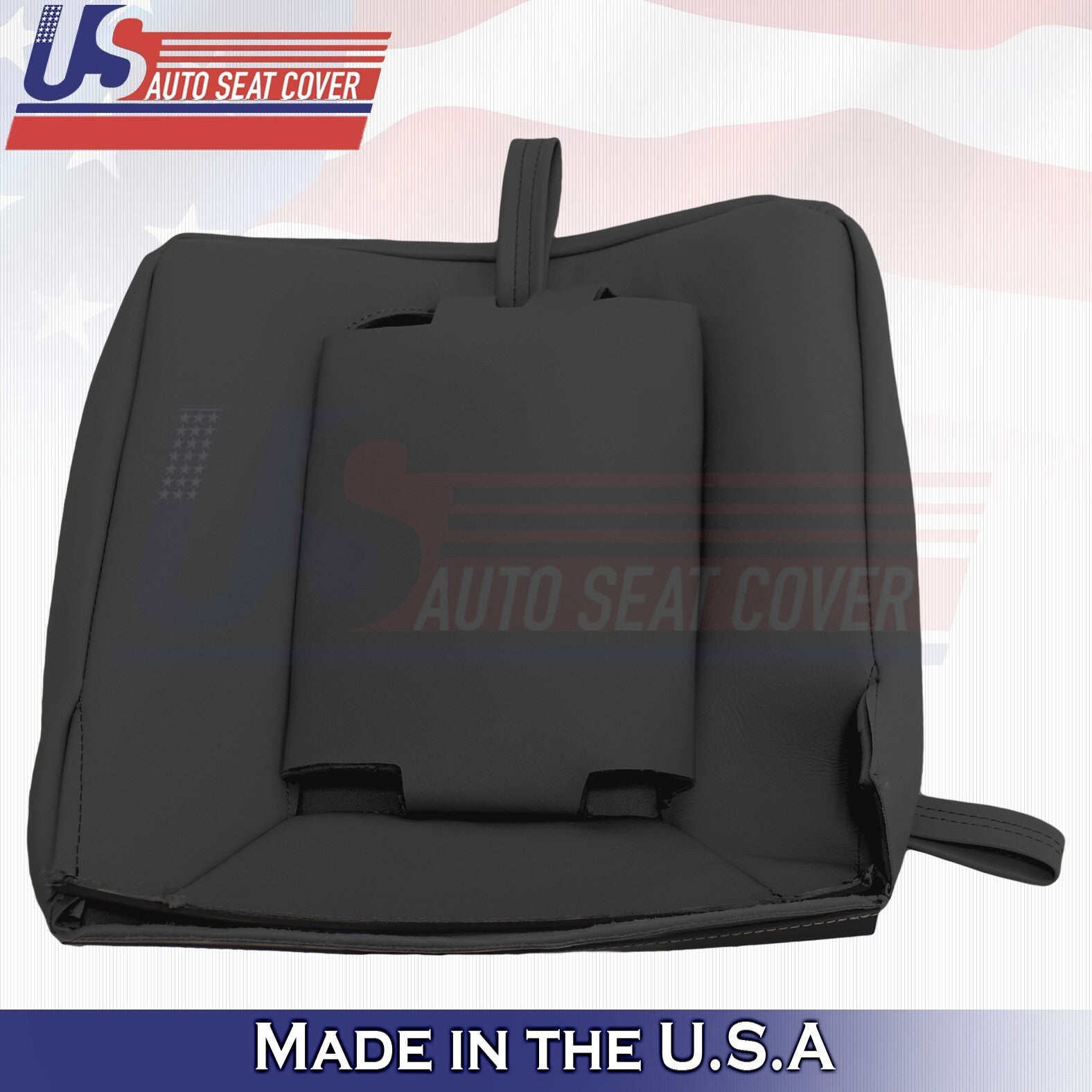 1999-2002 Fits Chevy Tahoe Rear Driver Top&Center Console Leather Cover Graphite