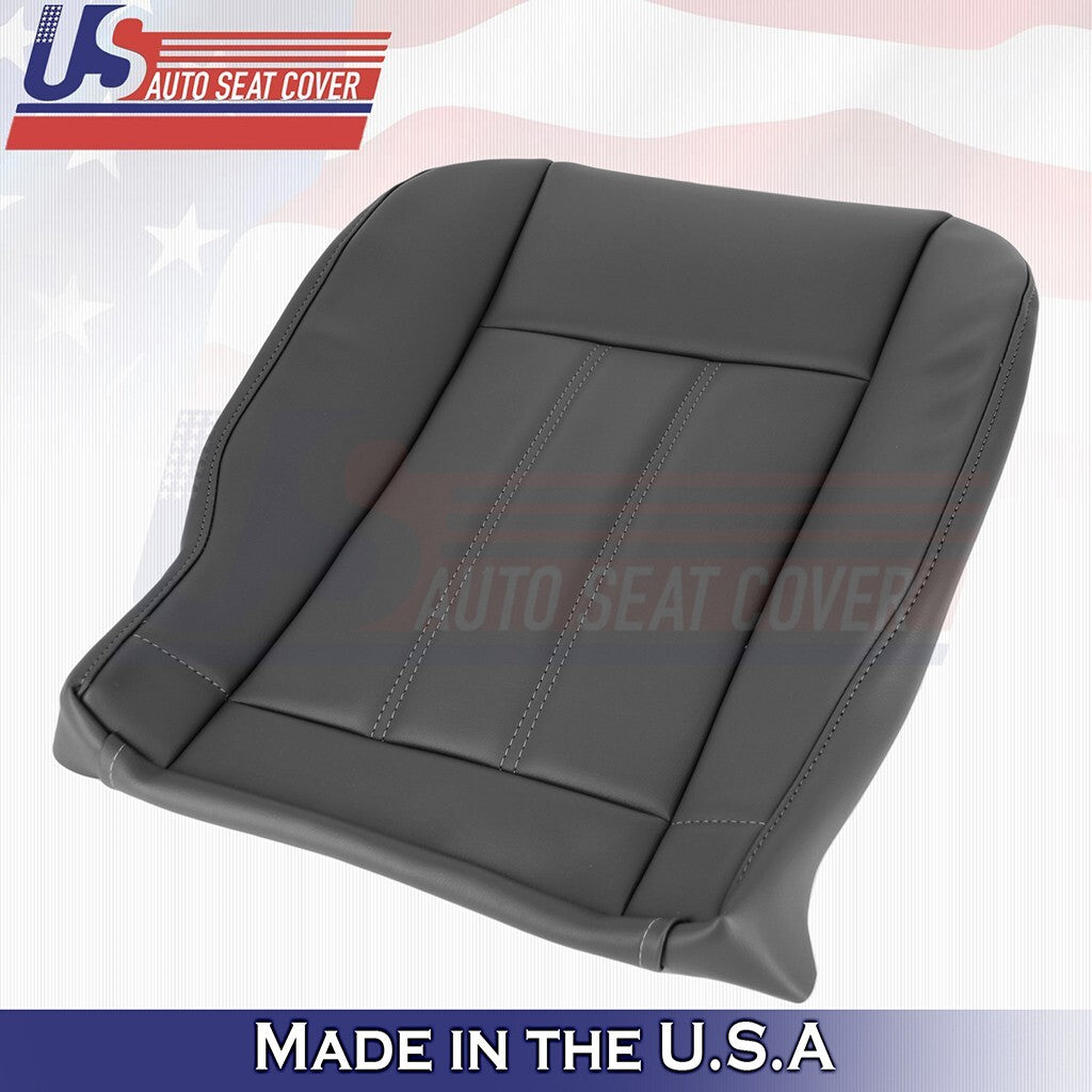 2008 to 2016 For Chrysler Town & Country PASSENGER Bottom Leather Cover Black