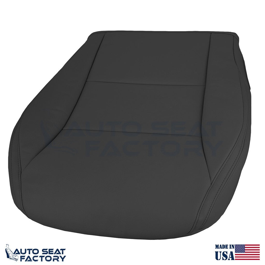 Replacement Fits 2014 2015 Mercedes Benz CLA Driver Bottom Blk Vinyl Seat Cover