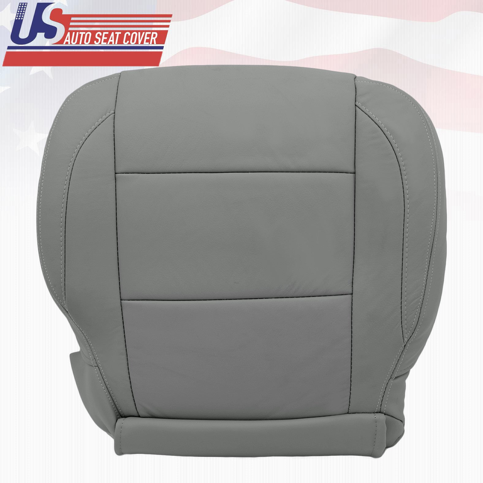 2005-2015 Gray Front Passenger bottom Leather OEM Seat Cover for Nissan Titan SE