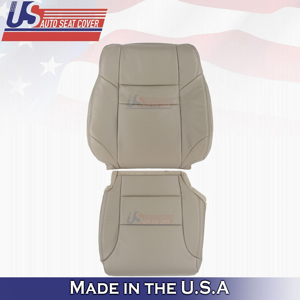2012 to 2016 FOR Honda CR-V Driver Bottom & Top Leather Seat Cover Tan