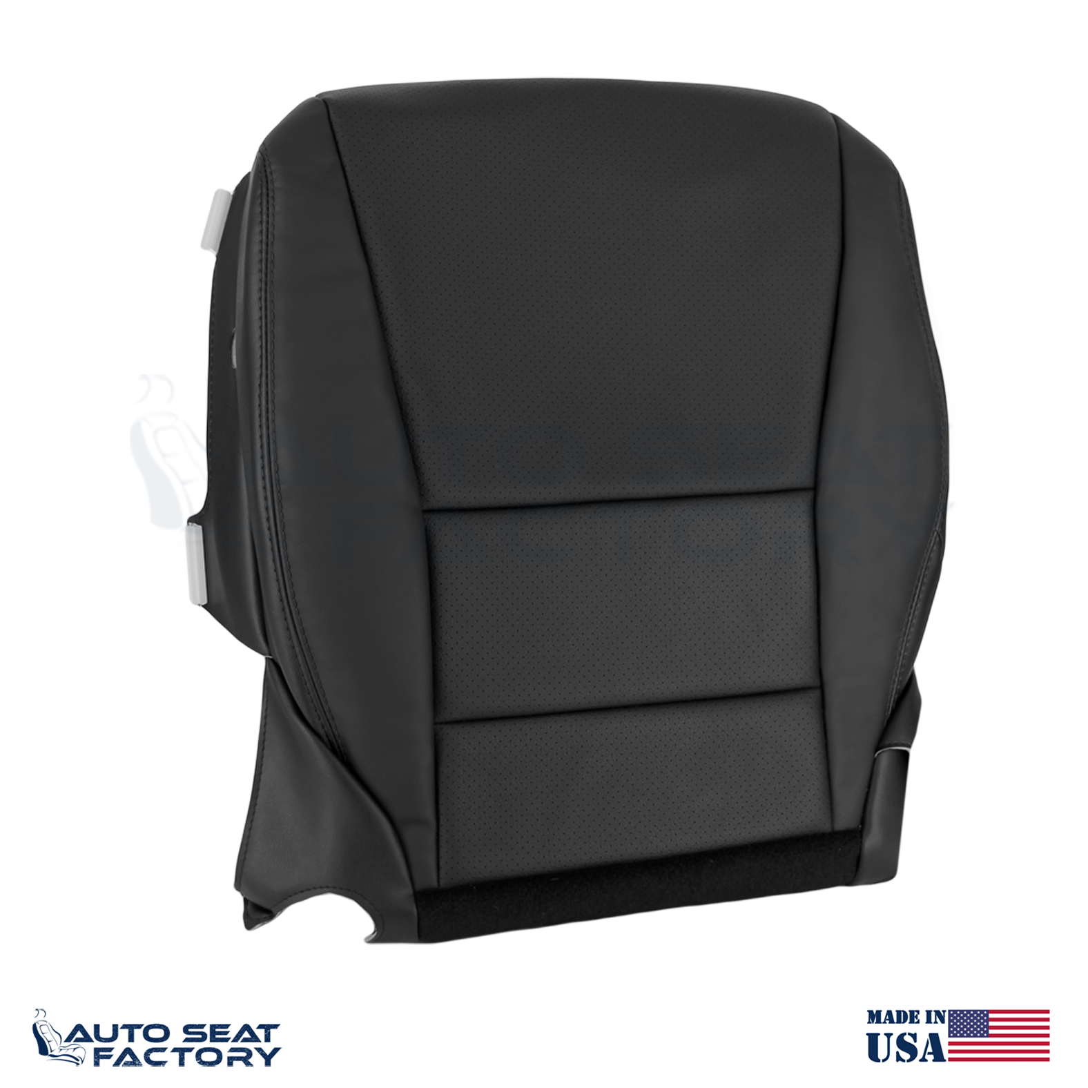 Vinyl Driver Side Bottom Seat Cover Perforated Fits 2013 - 2017 Honda Accord