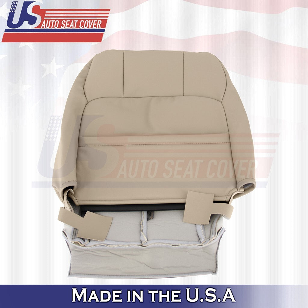 1999 to 2003 For Toyota Camry Solara Left & Right Bottoms-Tops Leather Cover Tan