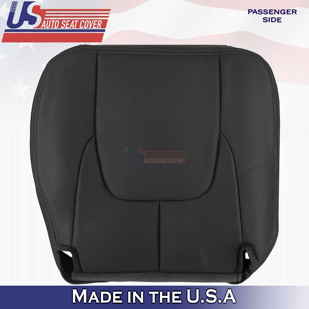 2002 2003 Fits Dodge Ram 2500 Laramie Passenger Bottom Leather Cover Black