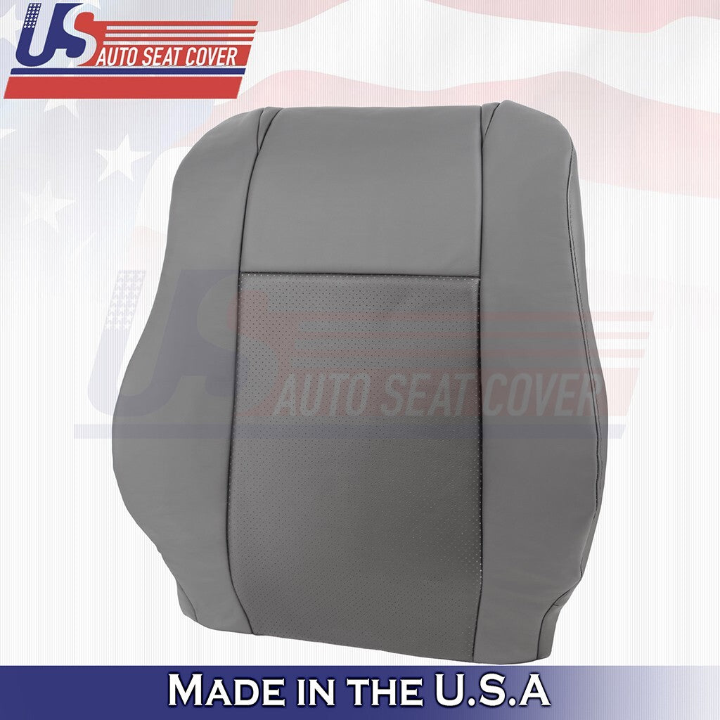 2005 2006 2007 2008 Fits Toyota Tacoma Driver Side Top Leather Seat Cover Gray