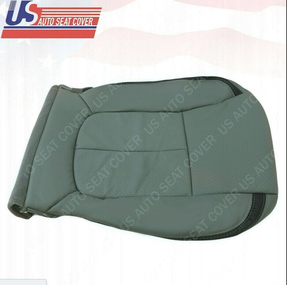2011 2012 2013 2014 Ford F-150 Platinum Passenger Bottom Seat Cover Steel Gray S
