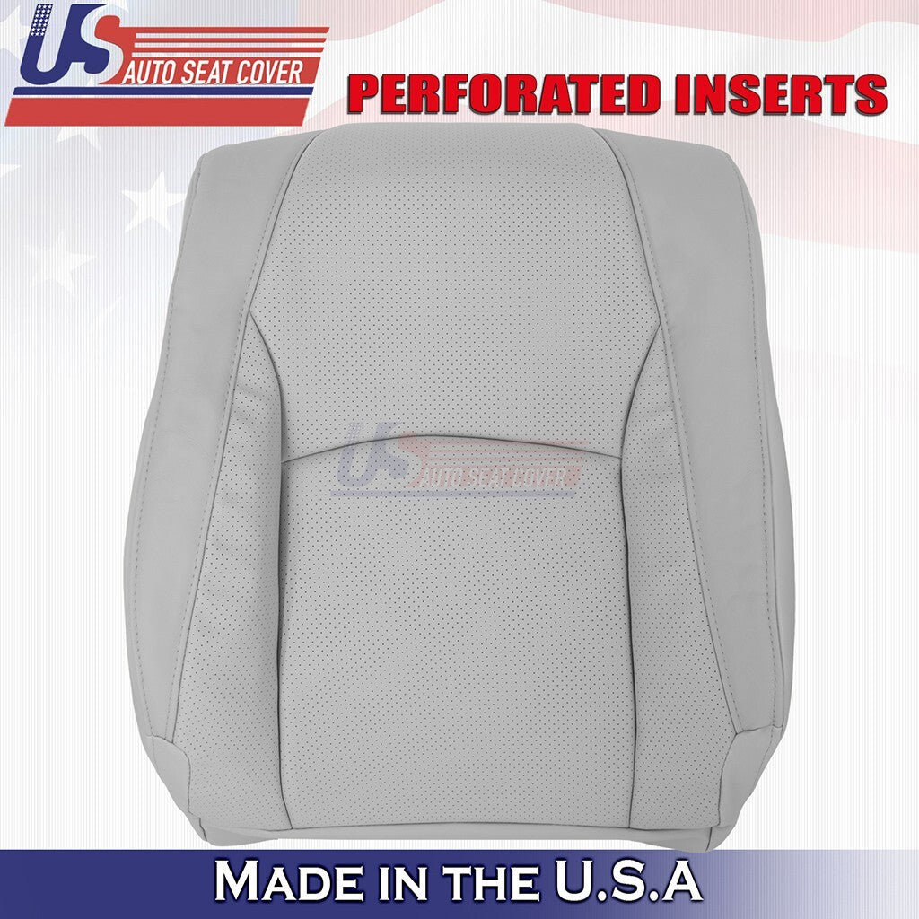 2003 to 2009 Fits Lexus RX330 Driver Top& Bottom Synthetic Leather Cover Gray
