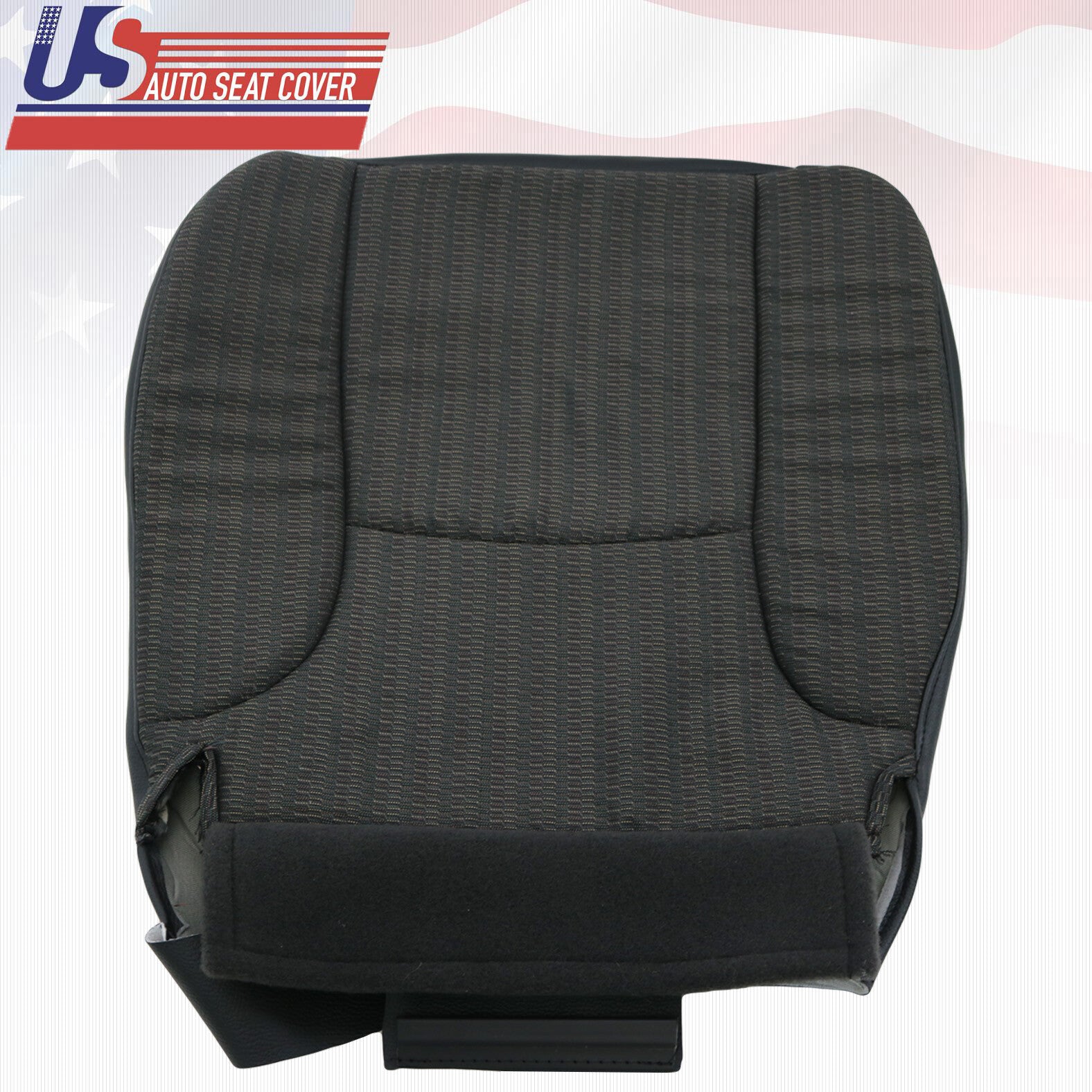 For  Dodge Ram WORK TRUCK LOWER BOTTOMS Cloth Cover DK GRAY 2002 2003 2004 2005