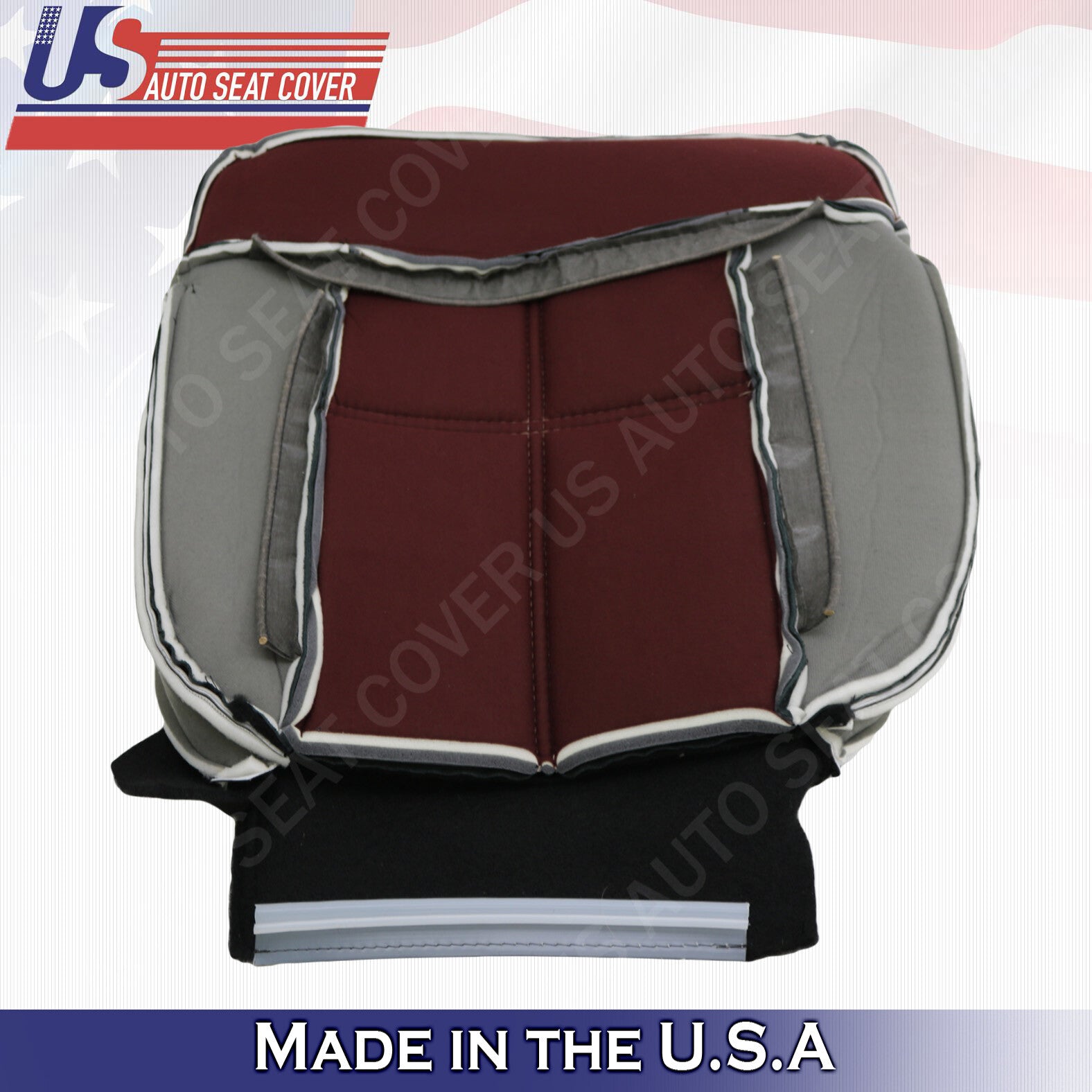 2006 2007 2008 Lincoln Mark LT Driver & Passenger Bottom Leather Cover Ebony