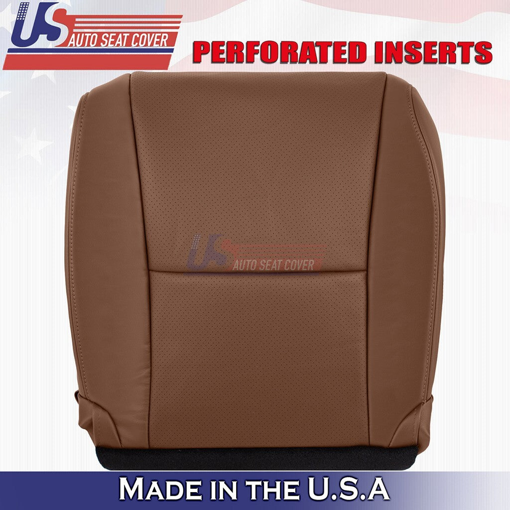2013 2014 2015 For Lexus RX450h Front Set Bottoms Tops Perf Leather Cover Saddle