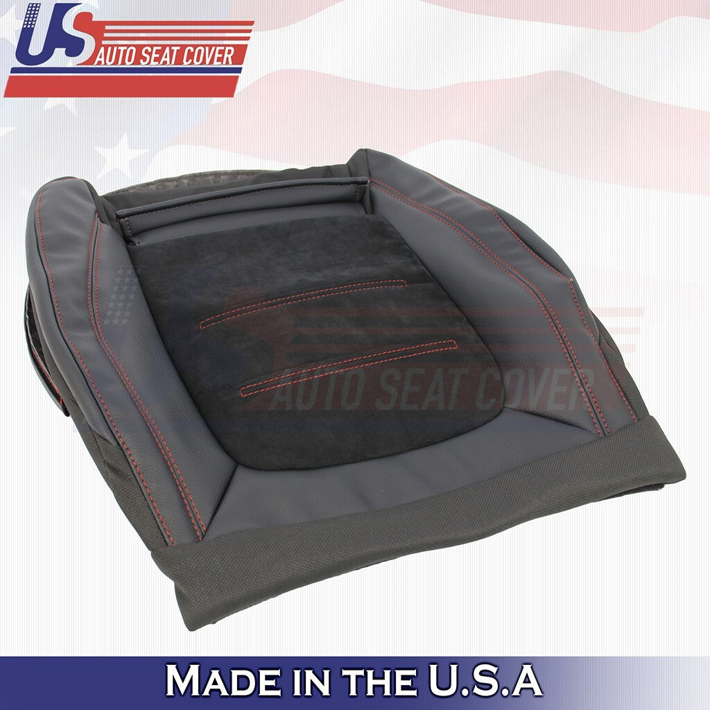 2020 2021 2022 2023 Mercedes Benz CLA200 Driver Bottom Leather Seat Cover Black