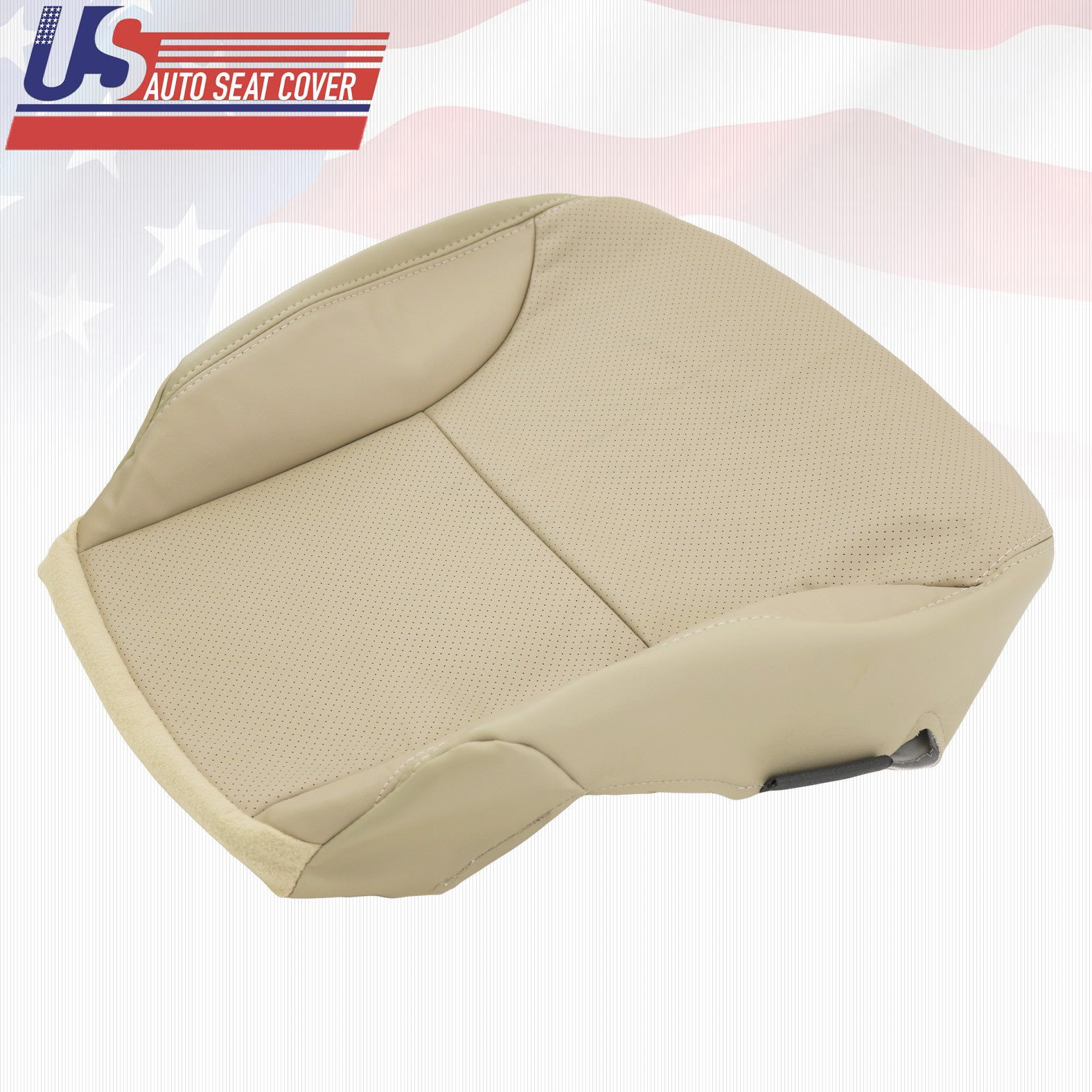 For LEXUS ES330 ES 300 DRIVER BOTTOM TAN PERFORATED LEATHER COVER 2002 To 2006
