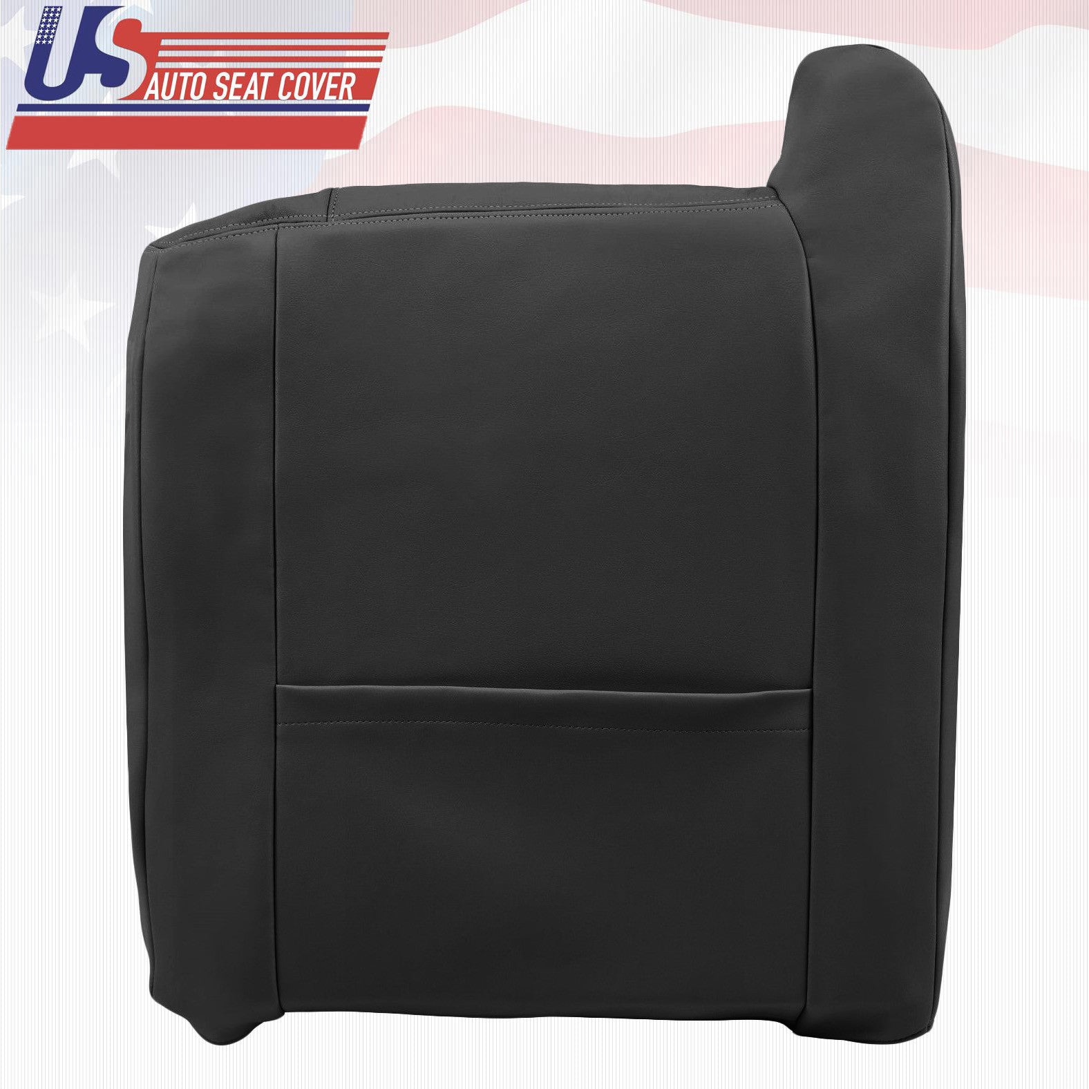 1999 2000 2001 2002 Chevy Passenger Top Lean Back Leather Seat Cover in Graphite
