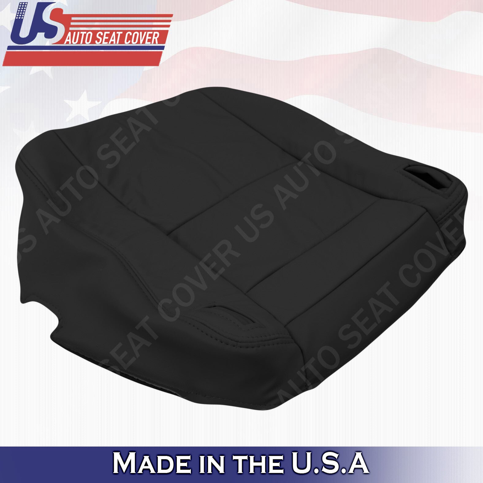 Black Driver Bottom Leather Seat Cover Fits 1997 1998 1999 2000 2001 Lexus ES300