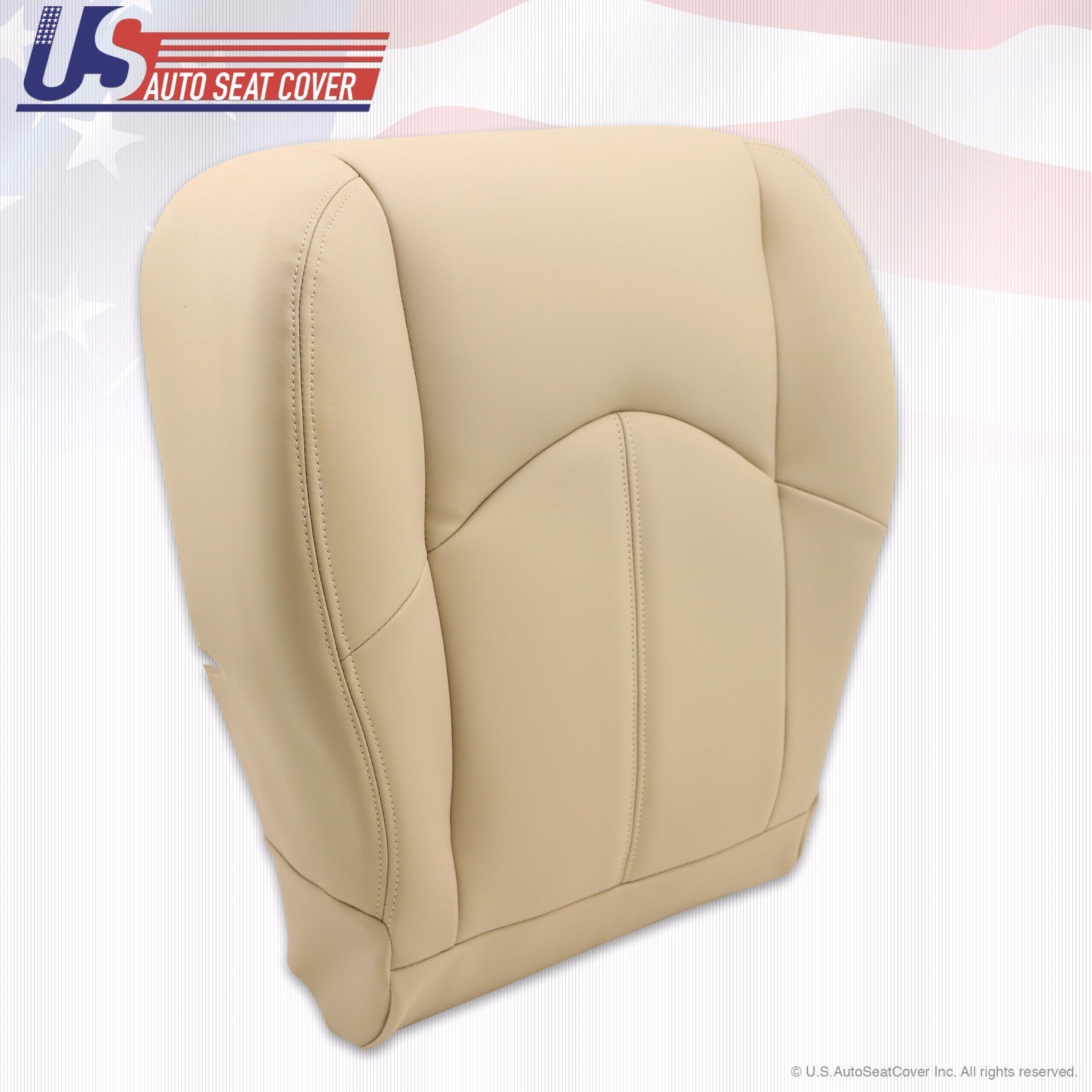 Fits Lexus RX300 1999 to 2003 Driver Bottom Replacement Leather Seat Cover Tan