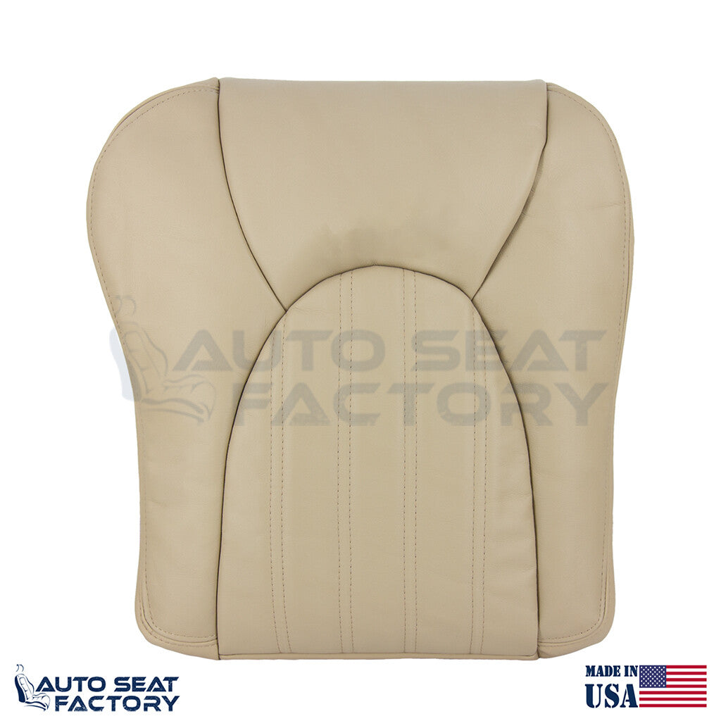 Replacement 1997 - 2000 Jaguar XK8 Driver Bottom Leather Seat Cover