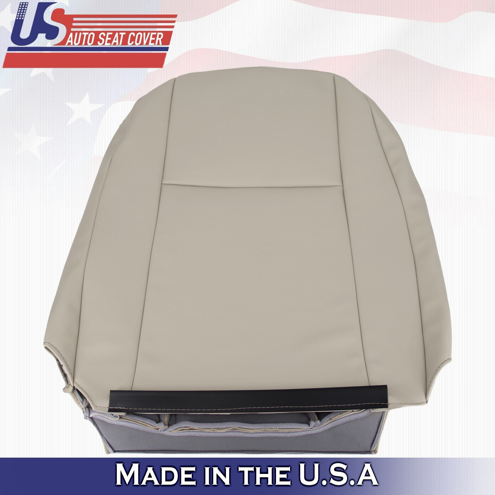 2011-2017 Fits Volkswagen Jetta Driver&Passenger Tops Leather Seat Cover Tan
