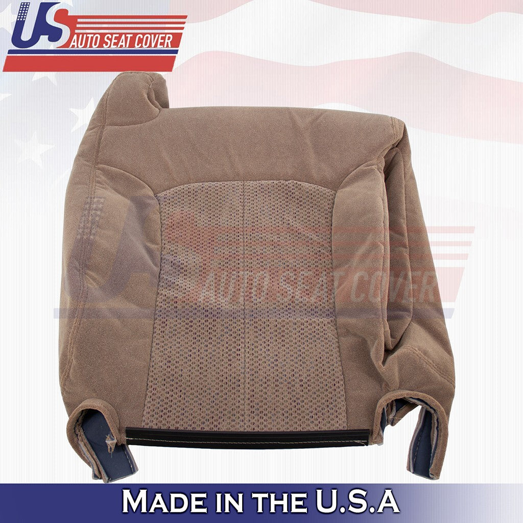 1999 to 2002 For Chevy Silverado RIGHT Top/Armrest/Headrest Cloth Cover DkTan
