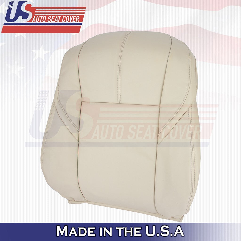 2013 to 2018 Fits Toyota Avalon XLE Driver Top Leather Seat Cover Almond Tan