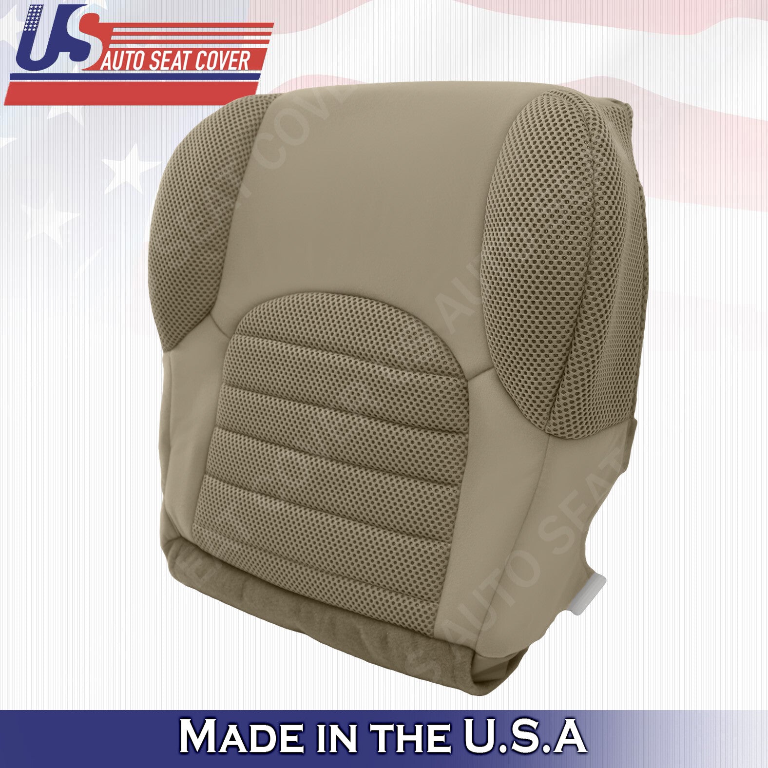 Bottoms Cloth Tan Seat Cover Replacement For 2007 to 2015 Nissan Pathfinder