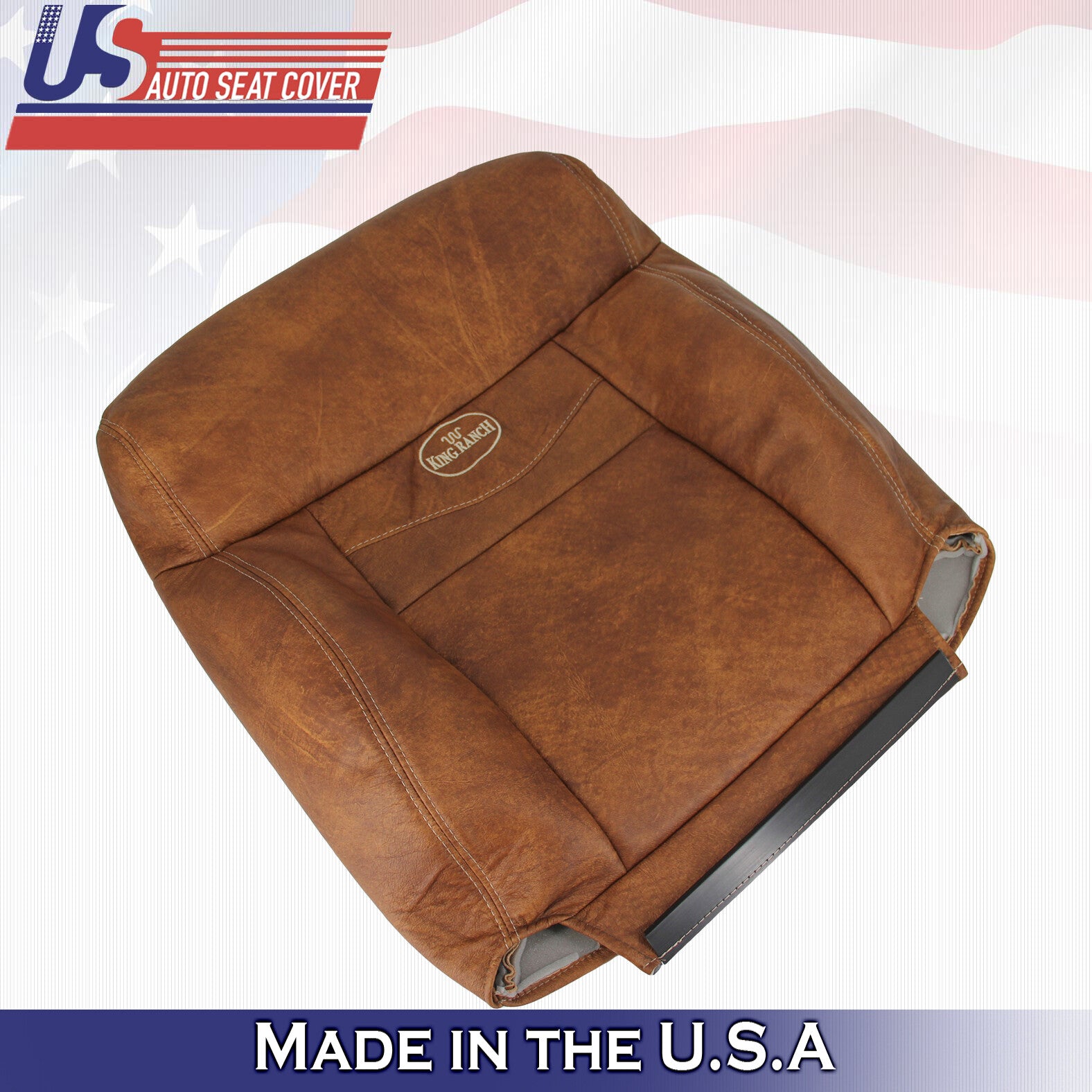 2004 2005 2006 Fits Ford F150 King Ranch Passenger Side Top Leather Seat Cover