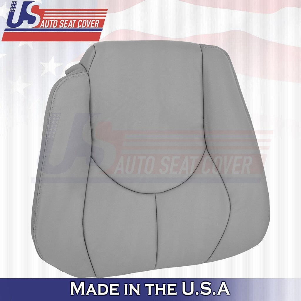 Passenger Top Leather Seat Cover Gray For 1999 to 2002 Mercedes Benz SL320 SL600