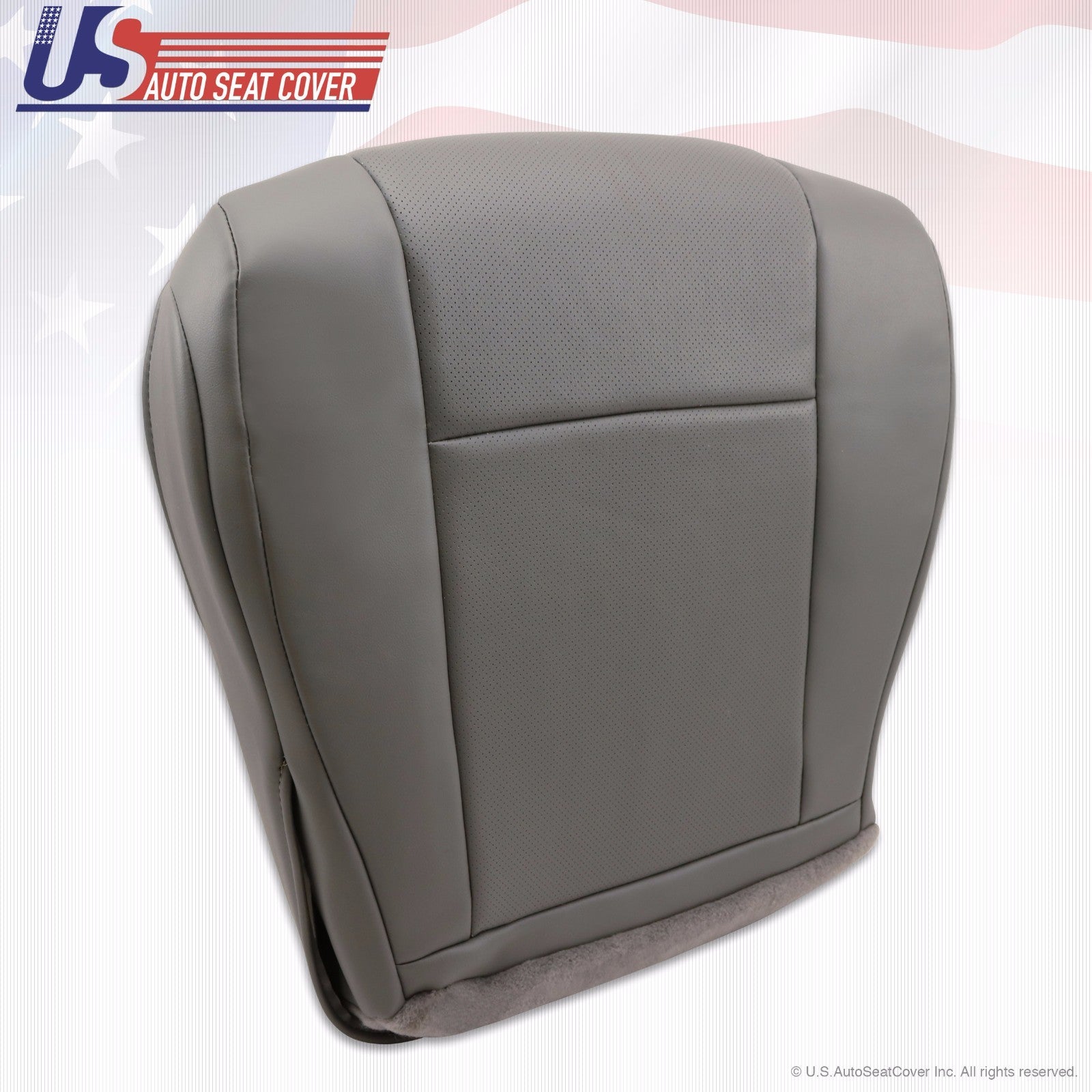 2011 Ford E150 E250 E350 E450 Van Passenger Bottom Perforated Vinyl Cover Gray