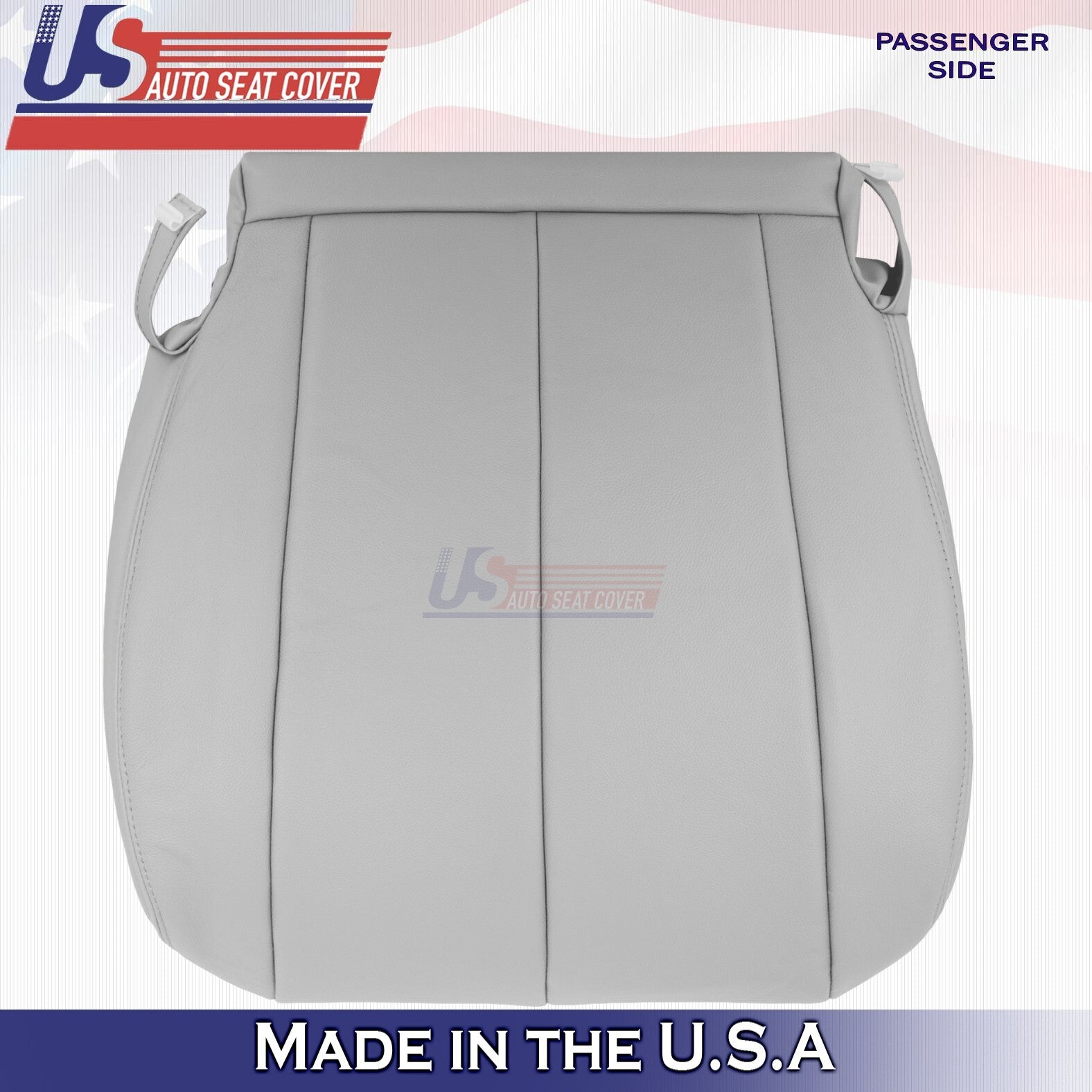 2011 to 2014 For Toyota Sienna Driver &Passenger Bottoms Leather Seat Cover Gray