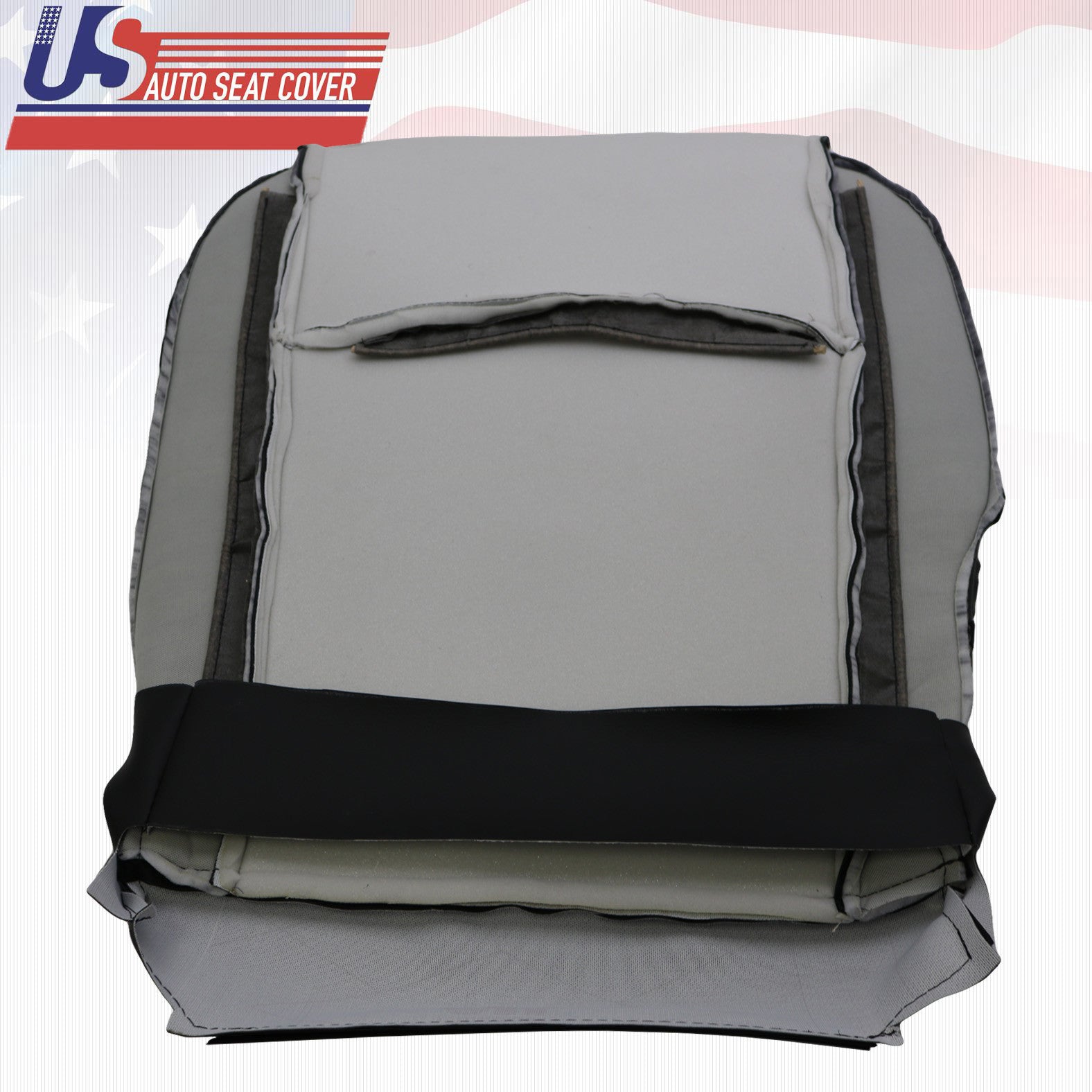 For Dodge 2012 Ram 5500 4500 Driver Passenger Bottom Perf Leather Cover BLACK