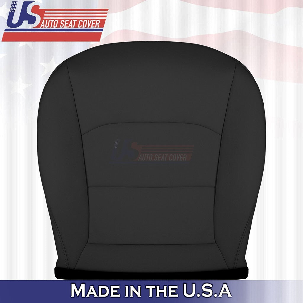 2020 to 2024 For Tesla Model Y Driver Passenger Bottoms-Tops Leather Cover Black
