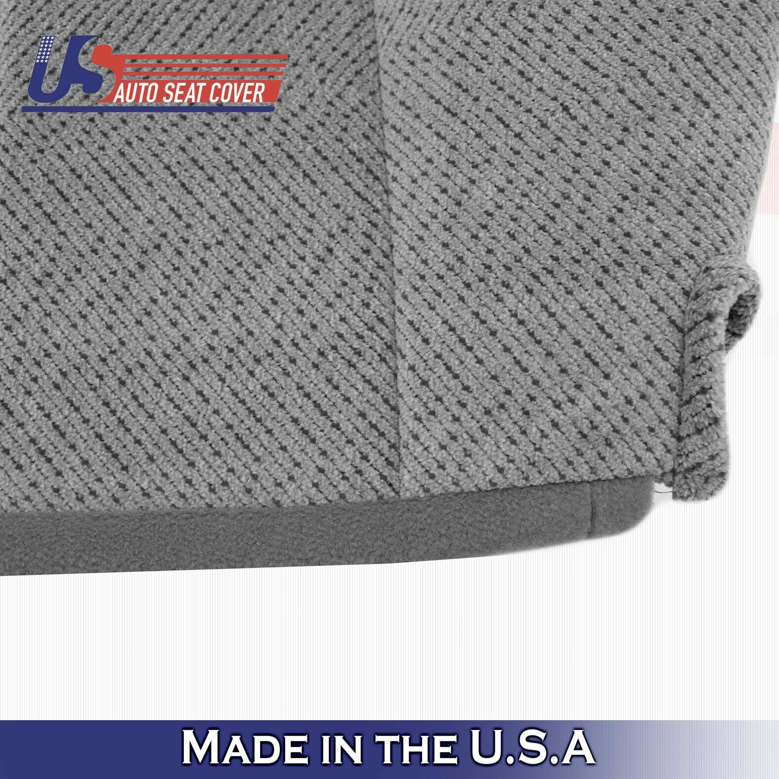 1995 to 1999 For GMC Yukon & Sierra Driver Bottom side Cloth Seat in Pewter Gray