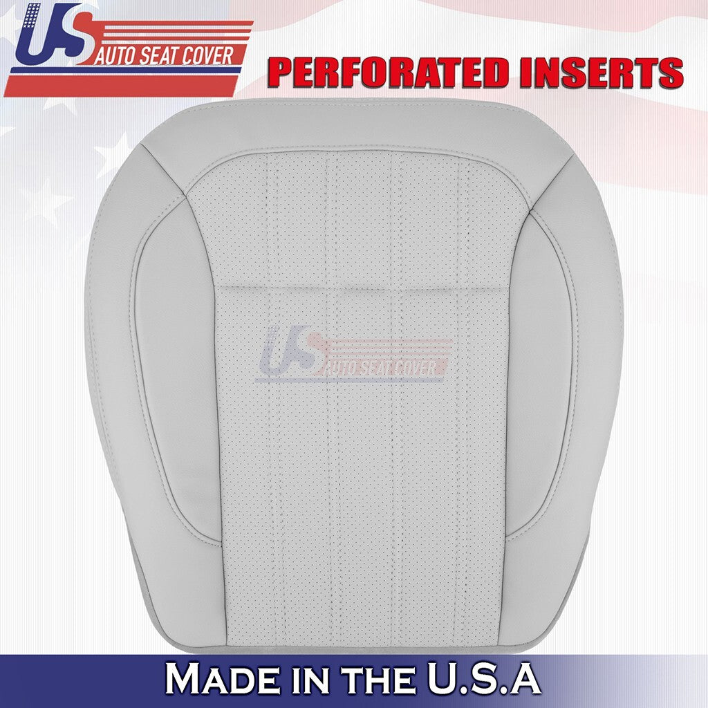 2018 For Mercedes Benz GLE550 Driver & Passenger Bottoms Leather Seat Cover Gray