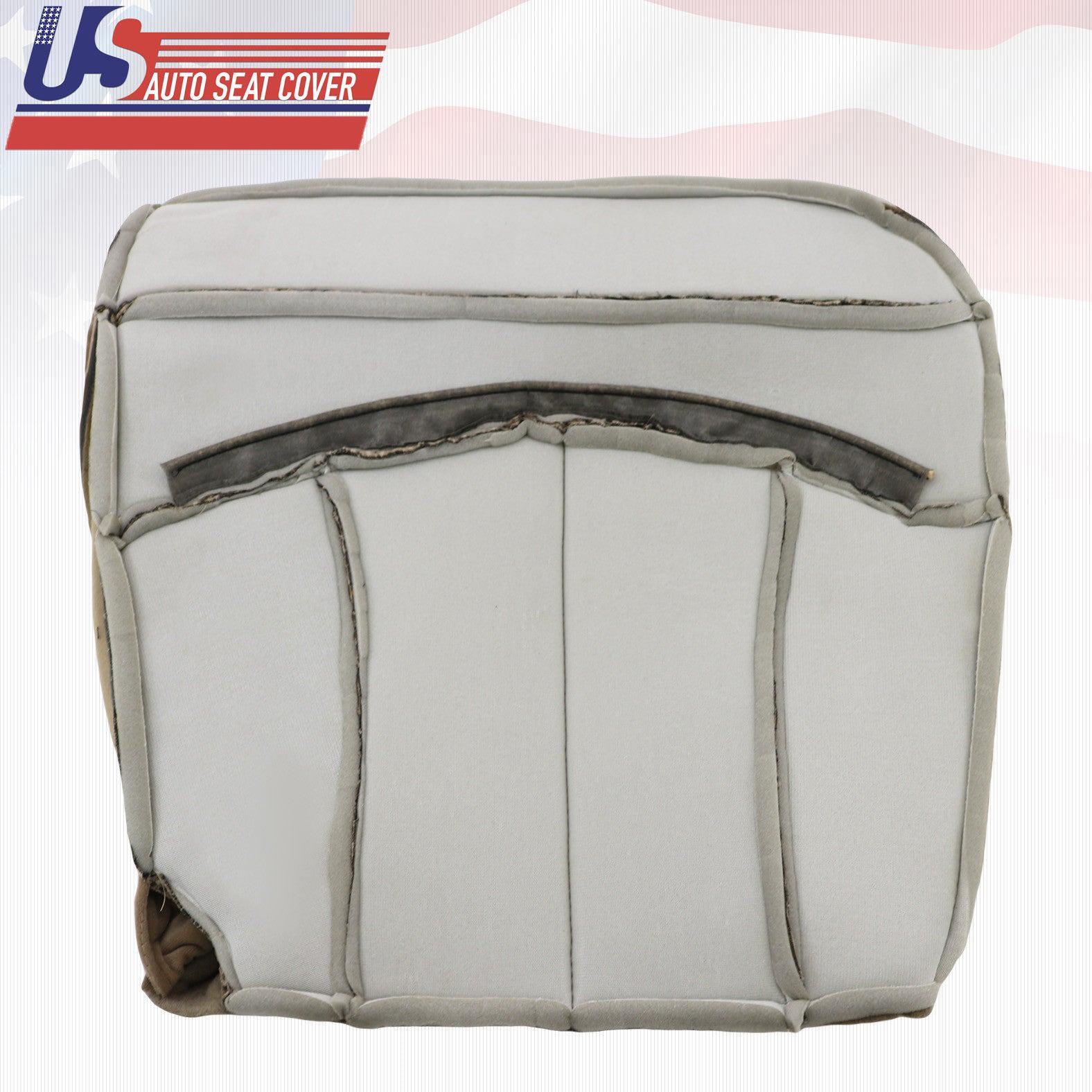 1999 & 2000 FORD F150 XLT DRIVER BOTTOM CLOTH SEAT COVER REPLACEMENT MEDIUM TAN