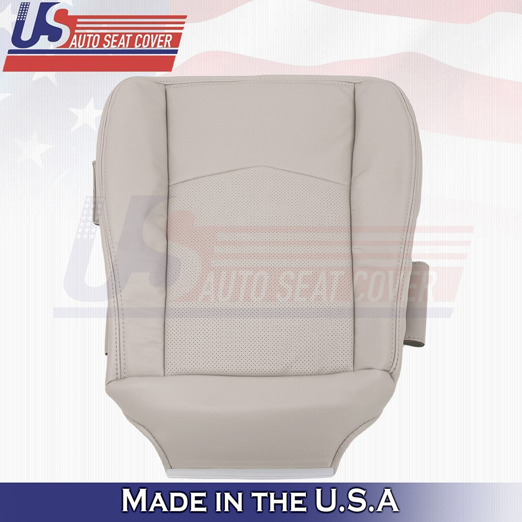 2004 to 2009 For Cadillac SRX Front Driver Top Bottom Leather Cover Shale